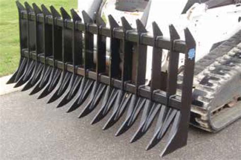 cea root rake for skid steer|custom dozer rakes for sale.